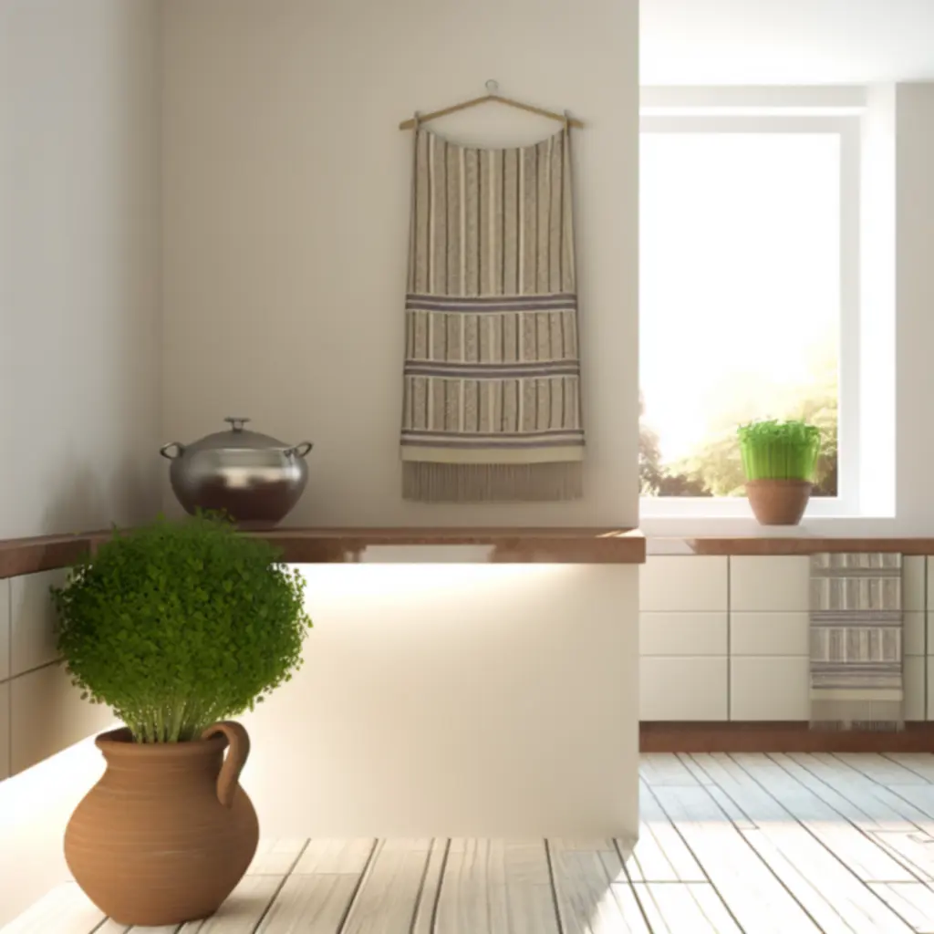 Modern Hungarian kitchen setting